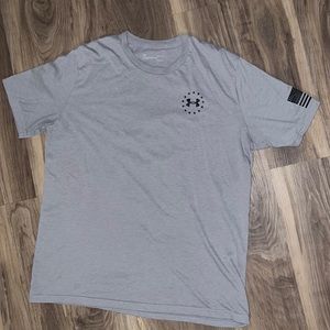 Grey Under Armor Tee